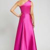 Clothing Teri Jon | One Shoulder Stretch Gazar Gown